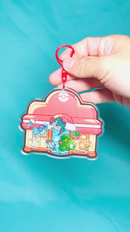 Pocket Buddy Utopia Shaker Keychain