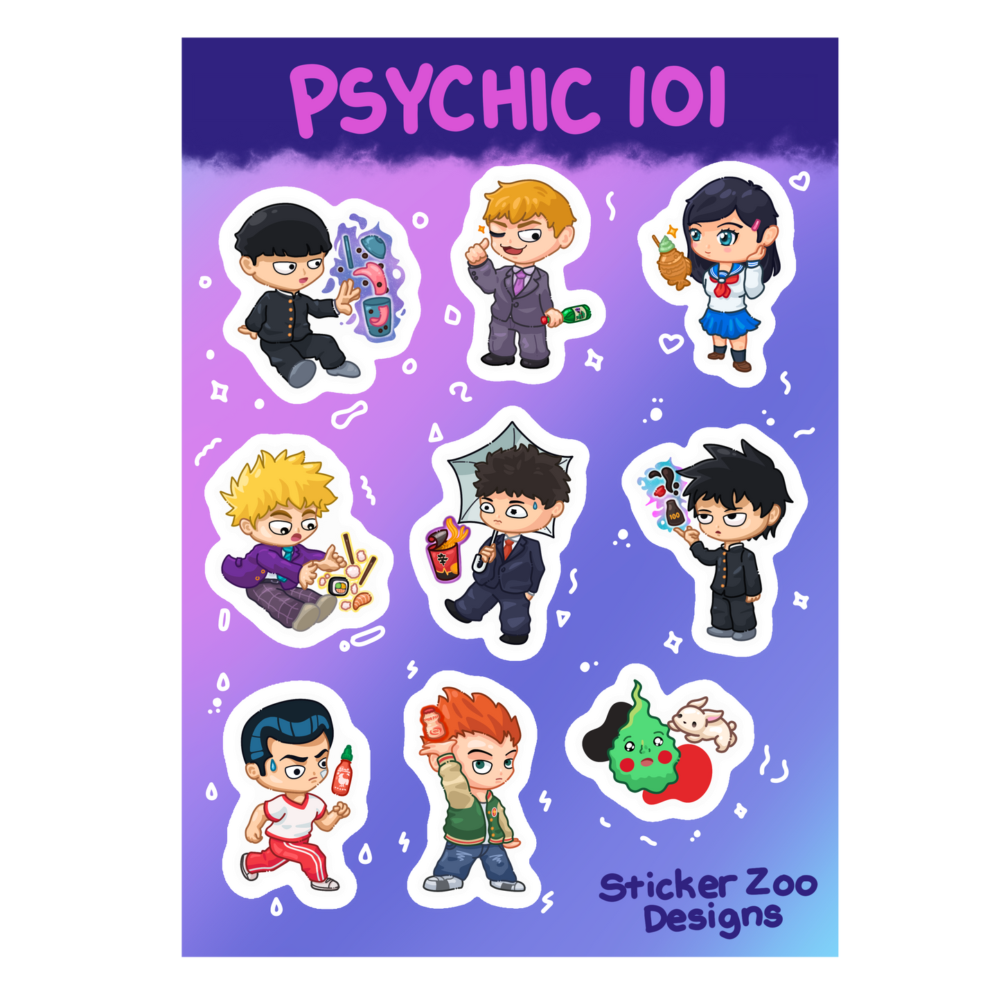 Psychic 101 Sheet